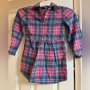 Vineyard Vines Pink and Blue Plaid Shirt